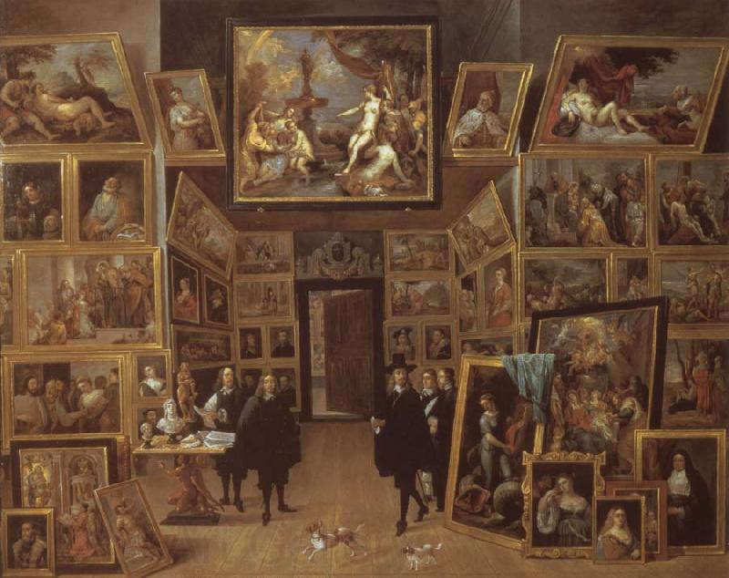 David Teniers The paintings gallery of aartshertog Leopold Wilhelm of Austria Norge oil painting art